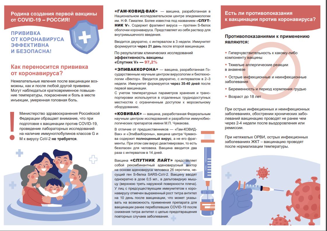 О профилактике гриппа, ОРВИ и новой коронавирусной инфекции