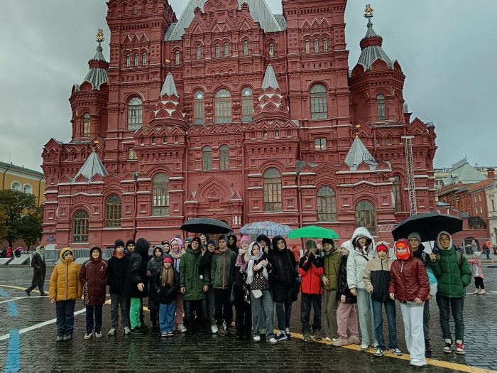 Путешествие  в столицу Москва