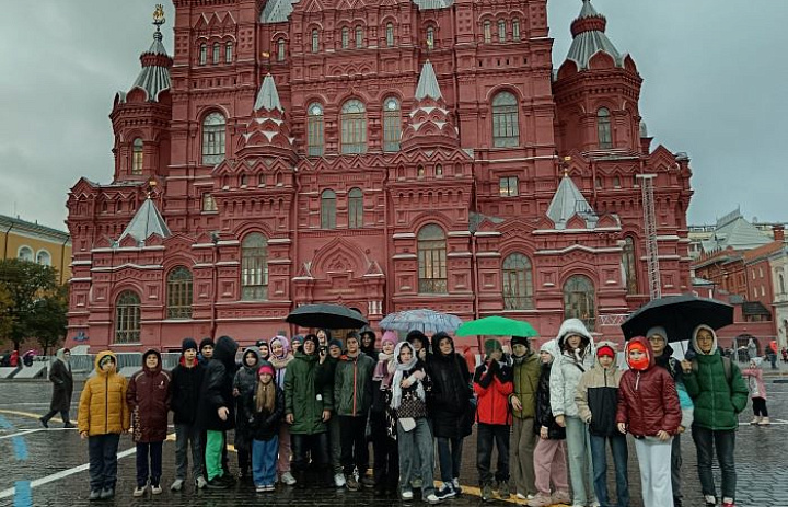 Путешествие  в столицу Москва